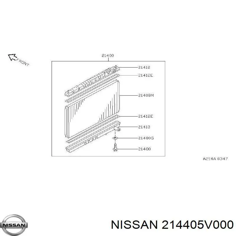  214405V000 Nissan/Infiniti