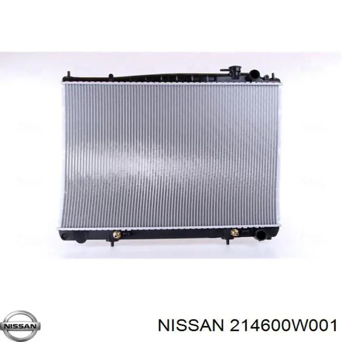 214600W001 Nissan радіатор охолодження двигуна