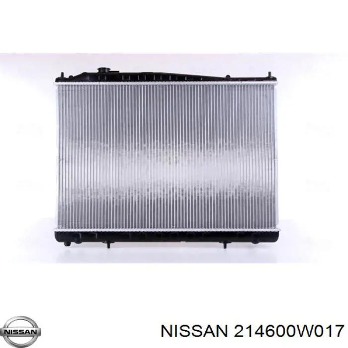 214600W017 Nissan радіатор охолодження двигуна