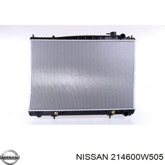 Купити 214600W505 Nissan/Infiniti Радіатор двигуна