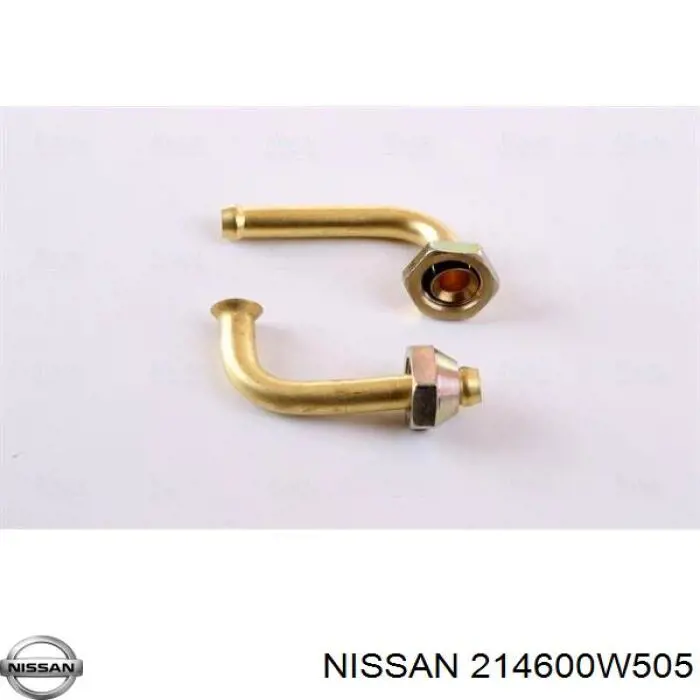 214600W505 Nissan радіатор охолодження двигуна