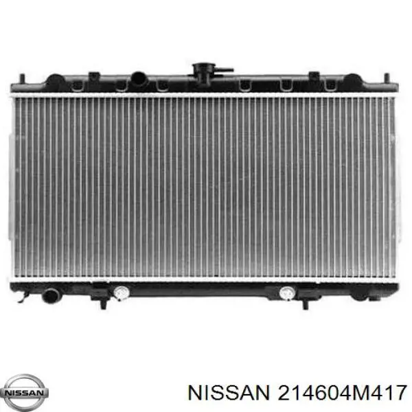 214604M417 Nissan радіатор охолодження двигуна
