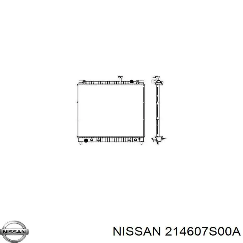 Радіатор основний Nissan/Infiniti 214607S00A ціна, від 179.38 USD