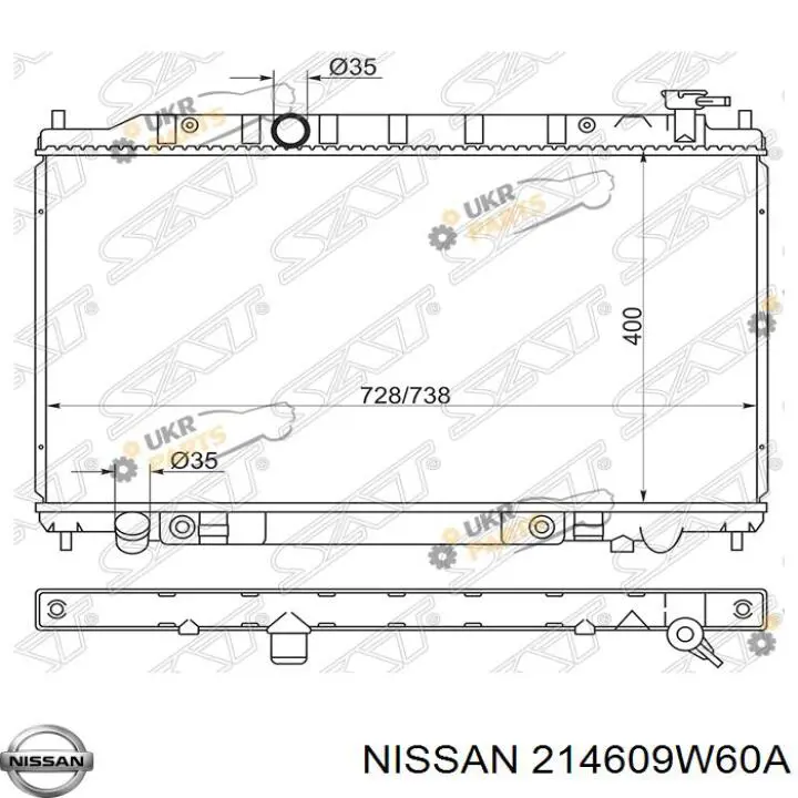 Радіатор основний Glyser 242997 ціна, від 50.96 USD