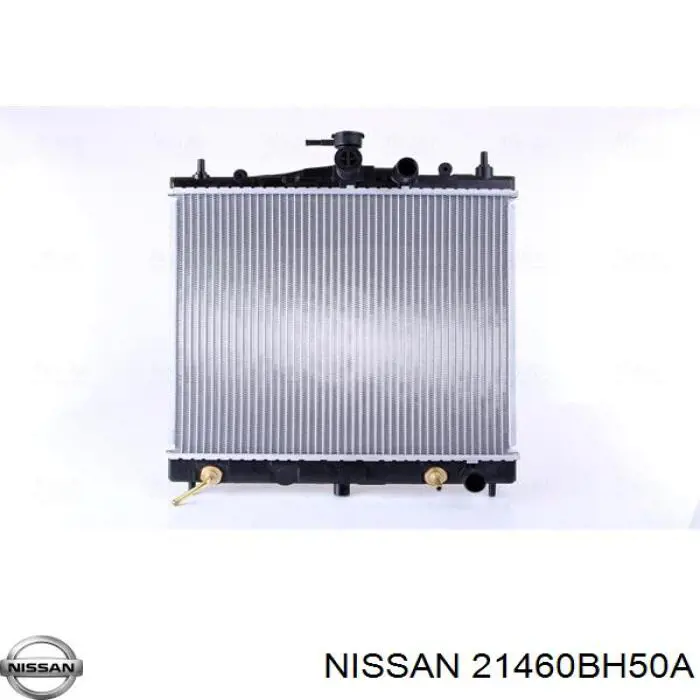 21460BH50A Nissan радіатор охолодження двигуна