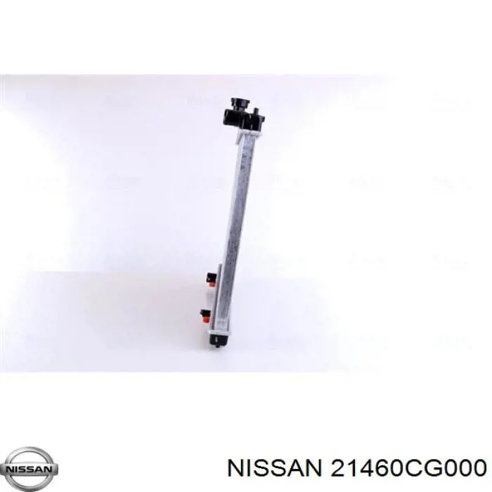 Радіатор основний Nissan/Infiniti 21460CG000 ціна, від 111.88 USD