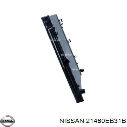 Радіатор основний Nissan/Infiniti 21460EB31B ціна, від 119.36 USD