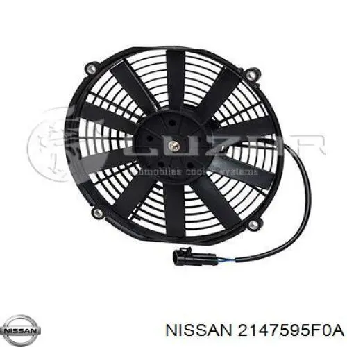 Дифузор (кожух) радіатора охолодження Nissan Almera CLASSIC (B10RS) (Нісан Альмера)