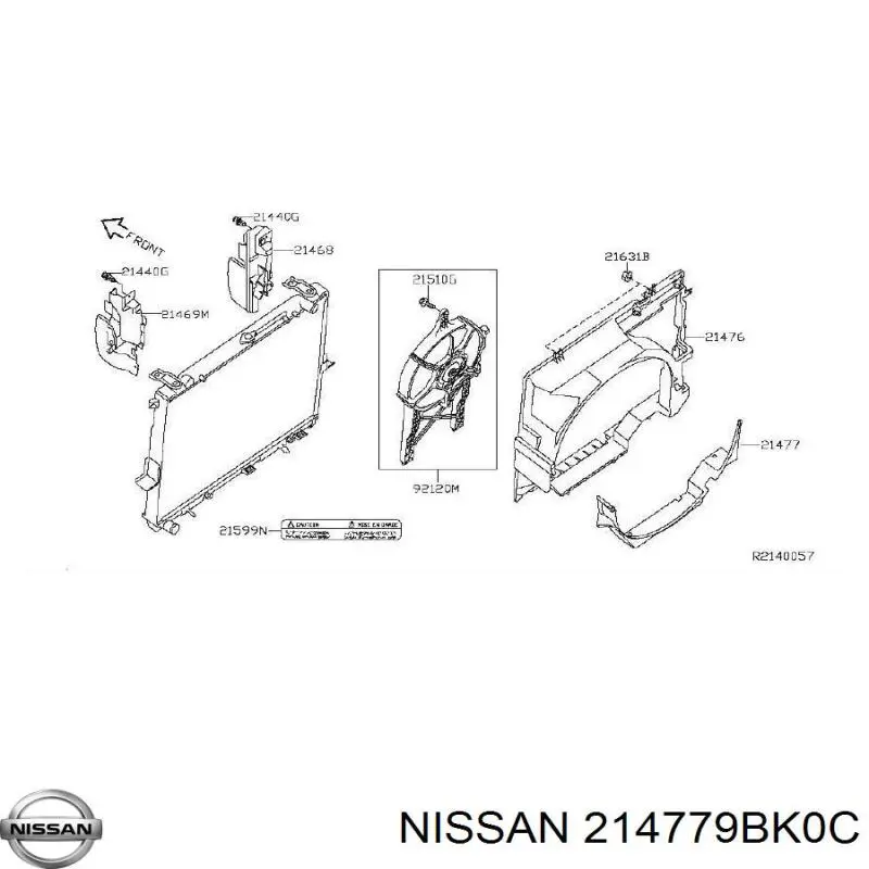  214779BK0C Nissan