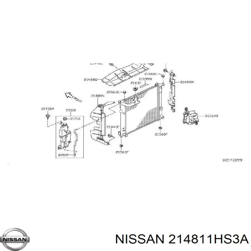  214811HS3A Nissan/Infiniti