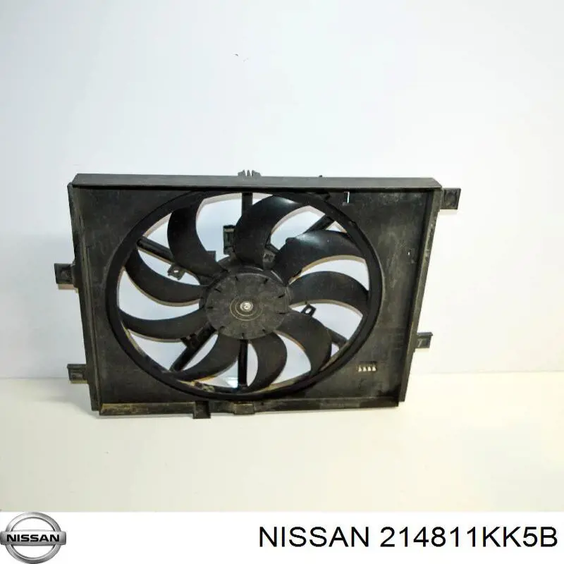 214811KK5B Nissan/Infiniti Дифузор радіатора кондиціонера, в зборі з крильчаткою і двигуном