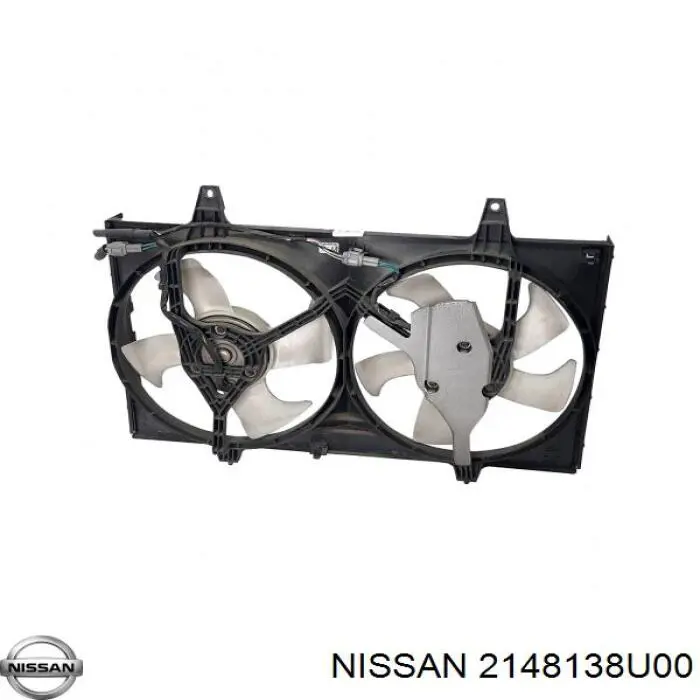 Електровентилятор охолодження в зборі (двигун + крильчатка) Nissan Maxima QX (A32) (Нісан Максіма)