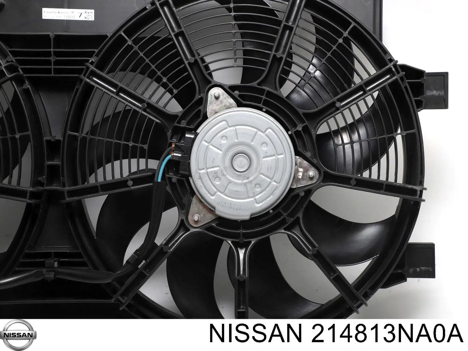214813NA0A Nissan/Infiniti Дифузор радіатора охолодження, в зборі з мотором і крильчаткою