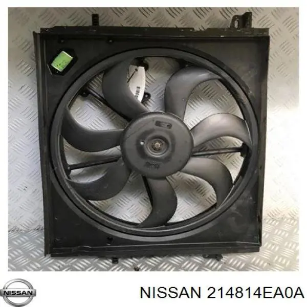 Купити 214814EA0A Nissan/Infiniti Дифузор радіатора охолодження, в зборі з двигуном і крильчаткою