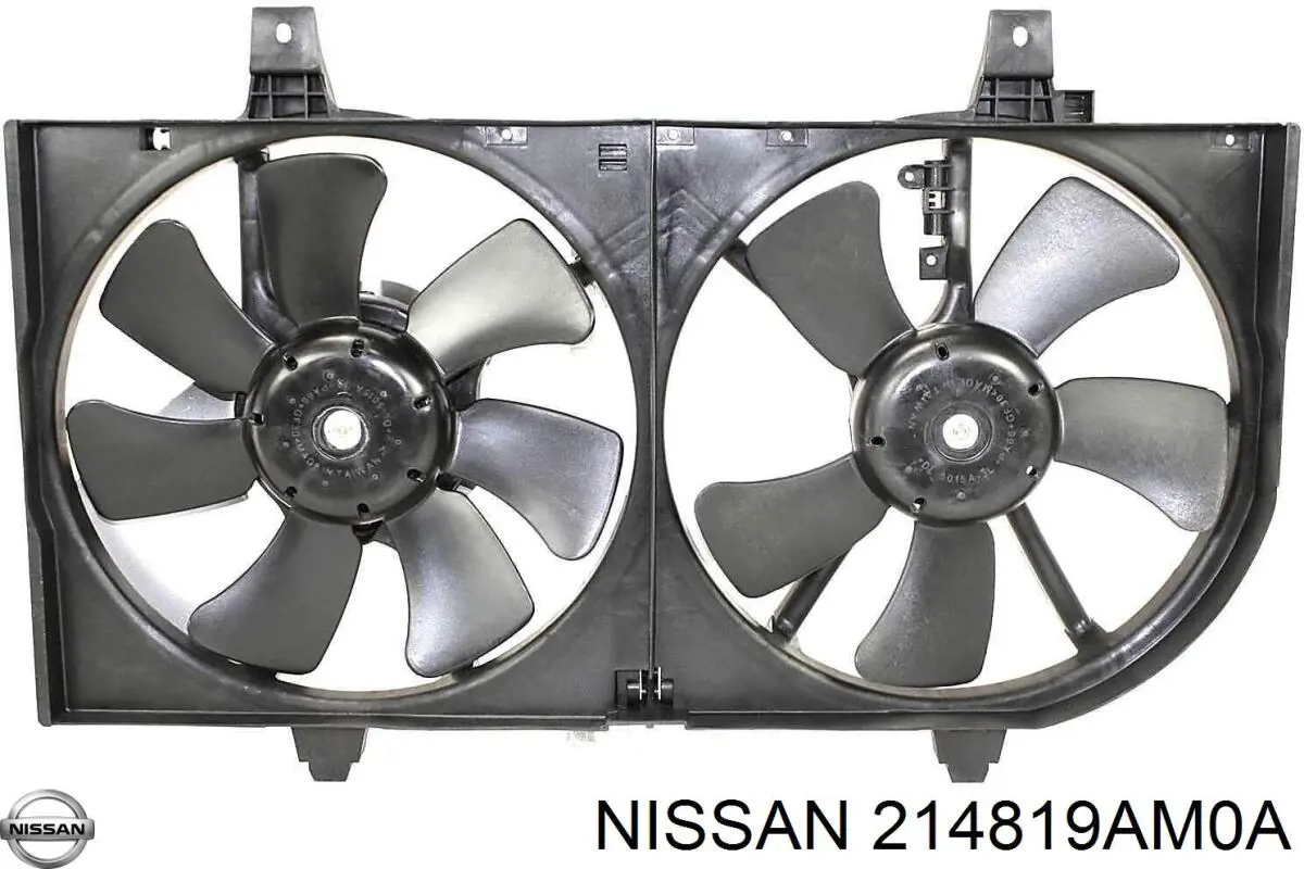 Дифузор радіатора охолодження, в зборі з двигуном і крильчаткою Nissan/Infiniti 214813SH5A