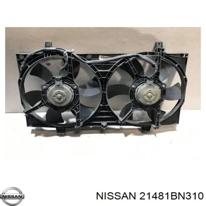 Електровентилятор радіатора на Nissan Almera II N16