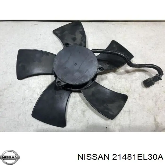 Купити 21481EL30A Nissan/Infiniti Дифузор радіатора охолодження, в зборі з двигуном і крильчаткою