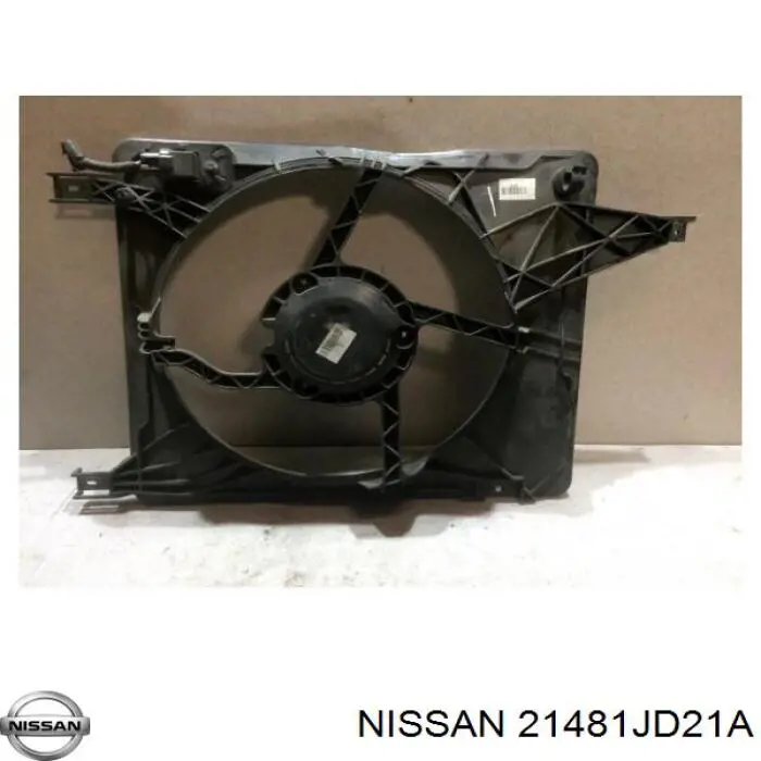 Дифузор радіатора охолодження, в зборі з двигуном і крильчаткою Nissan/Infiniti 21481JD21A ціна, від 34.25 USD