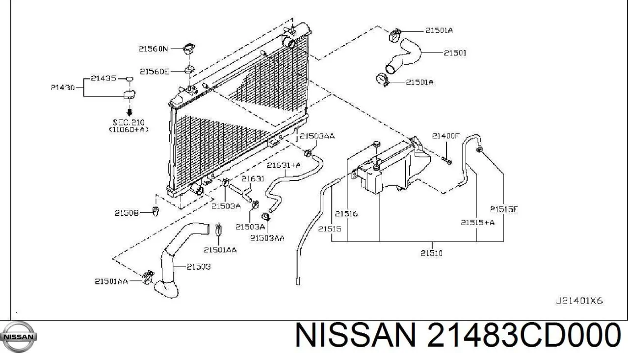21483CD000 Nissan/Infiniti 