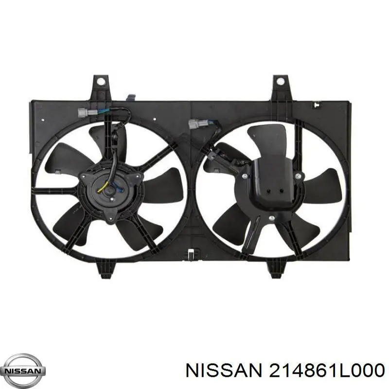 Вентилятор/крильчатка радіатора охолодження, лівий на Nissan X-Trail (T30)