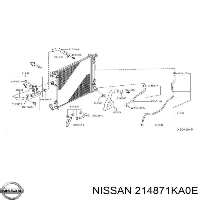 214871KA0E Nissan/Infiniti 