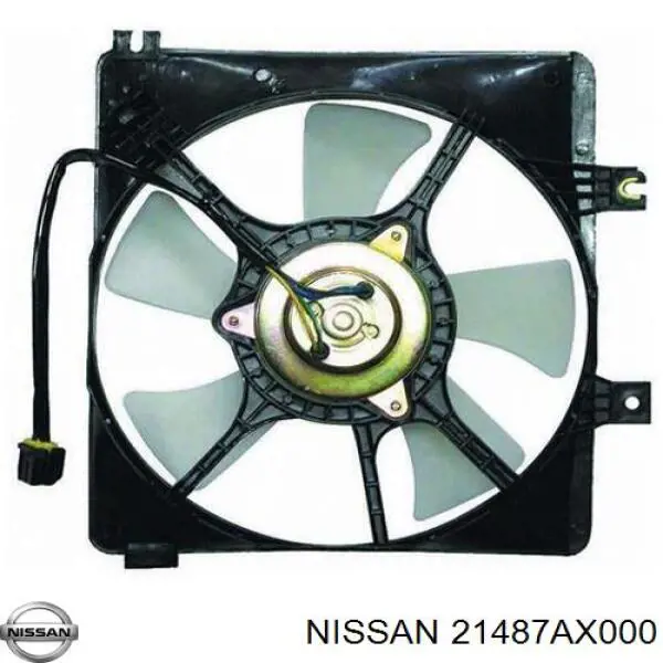 Купити 21487AX000 Nissan/Infiniti Двигун вентилятора системи охолодження