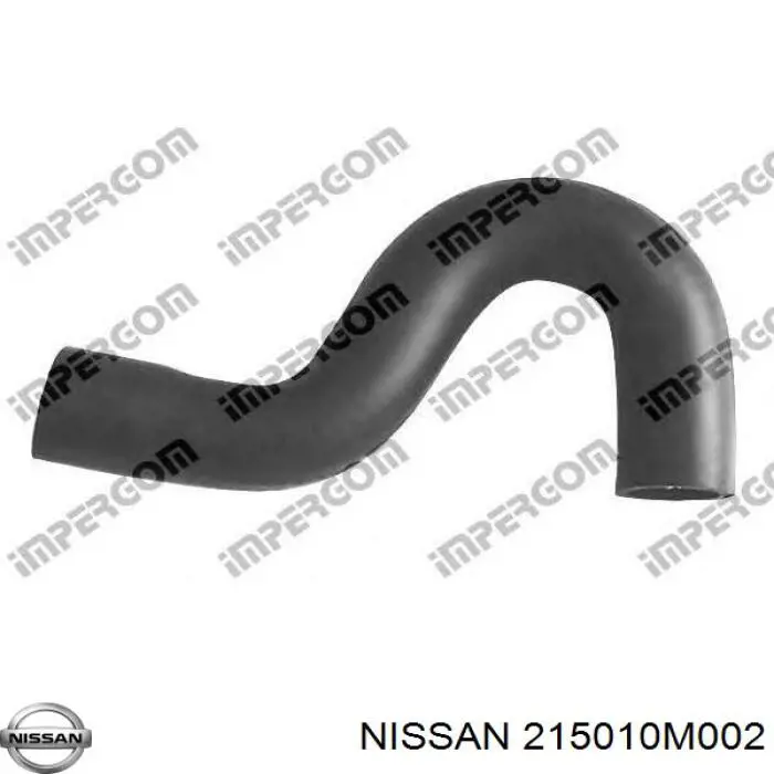 215010M002 Nissan шланг/патрубок радіатора охолодження, верхній