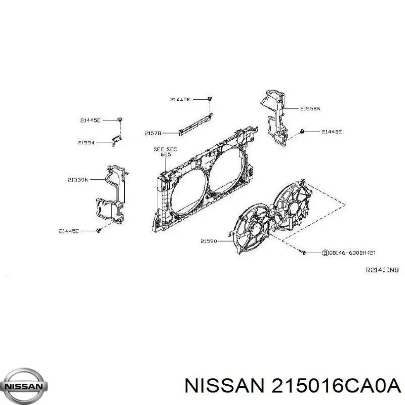  215016CA0A Nissan