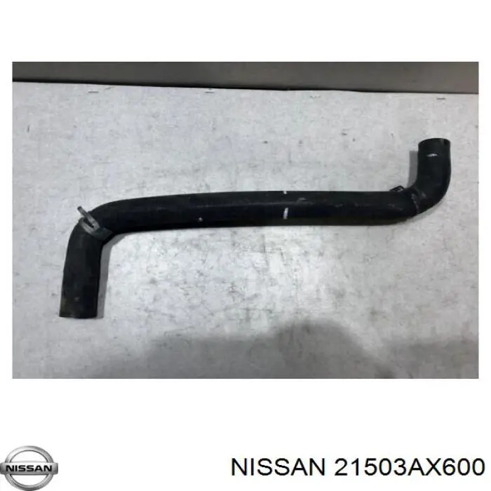 Шланг/патрубок радіатора охолодження, нижній Nissan/Infiniti 21503AX600 ціна, від 11.07 USD
