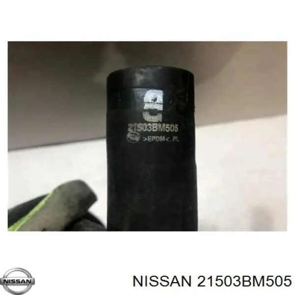 Шланг/патрубок радіатора охолодження, нижній 21503BM505 Nissan/Infiniti