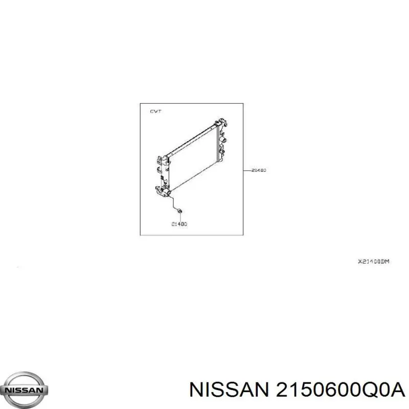  Nissan/Infiniti 2150600Q0A ціна, від 7.60 USD
