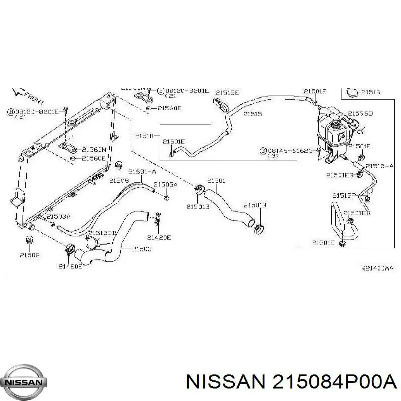  Nissan/Infiniti 215084P00A ціна, від 0.95 USD