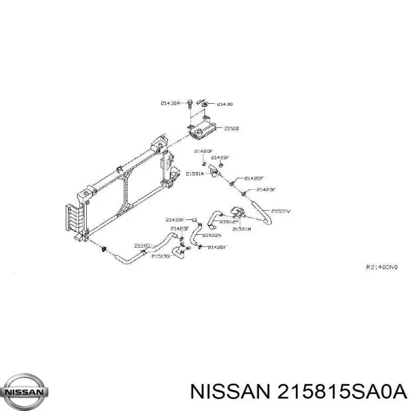 Насос охолодження інвертора Nissan/Infiniti 215815SA0A ціна, від 126.69 USD