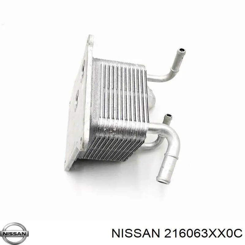 216063XX0C Nissan радіатор охолодження, акпп