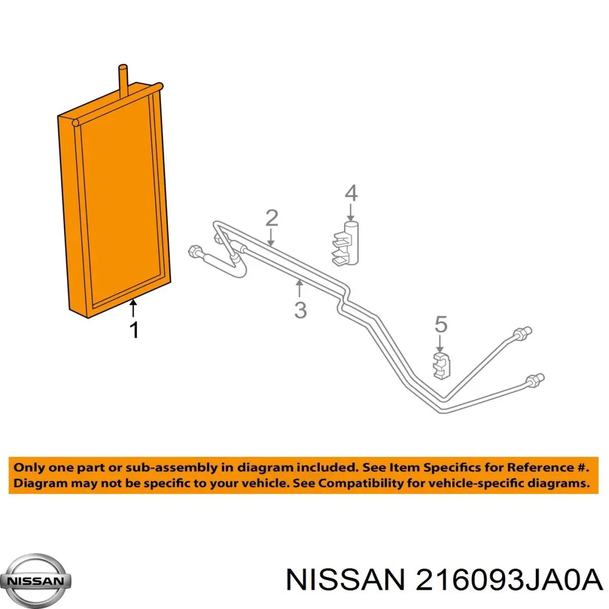 Купити 216093JA0A Nissan/Infiniti 