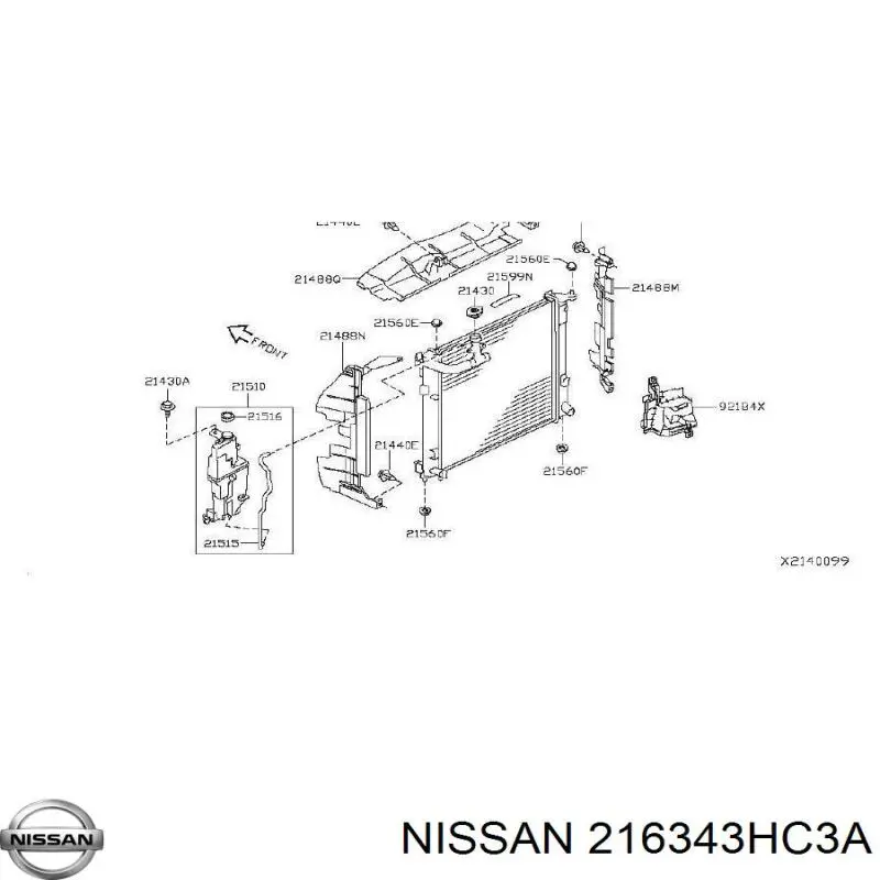 216343HC3A Nissan/Infiniti 