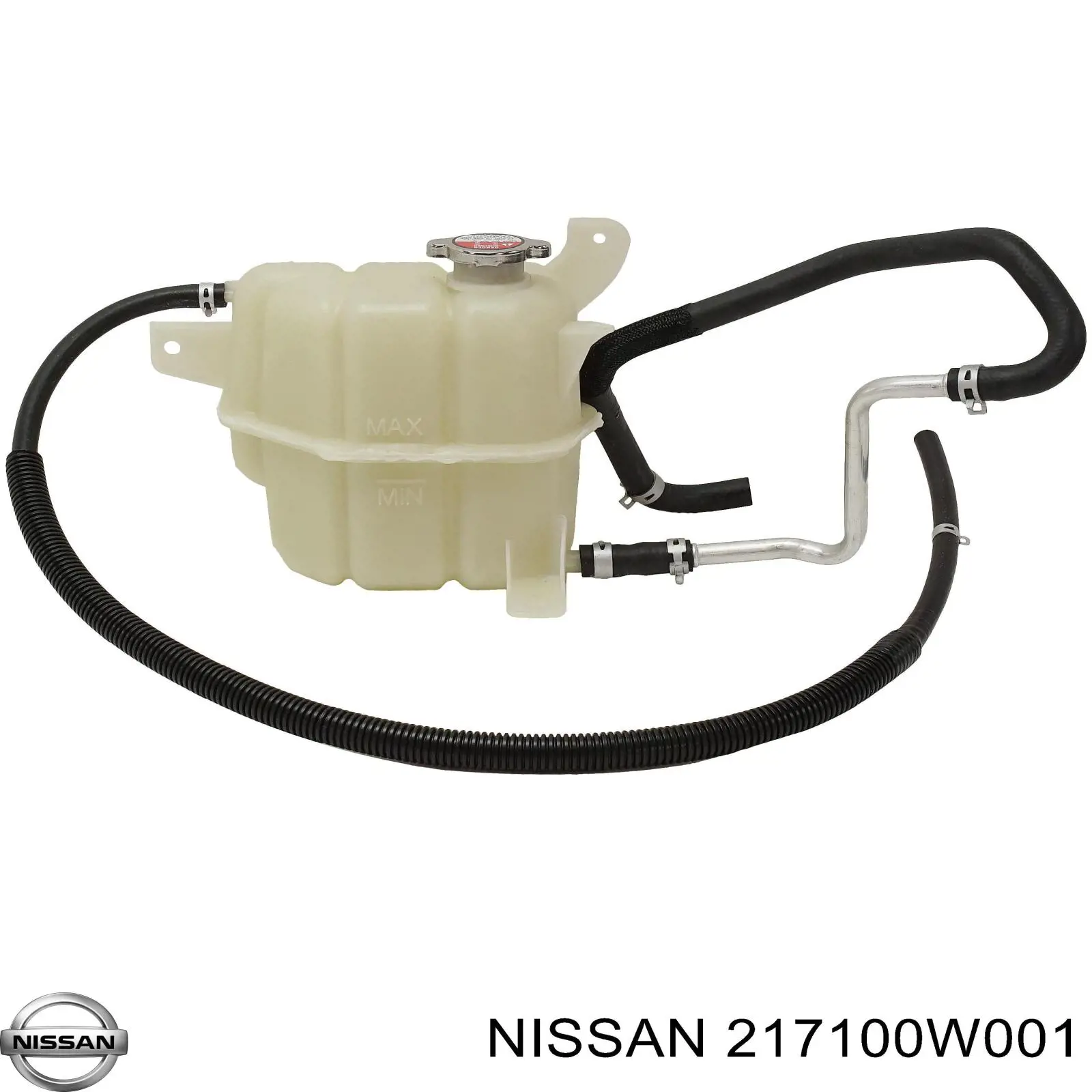 Бачок системи охолодження двигуна розширювальний Nissan/Infiniti 217100W001 ціна, від 89.58 USD