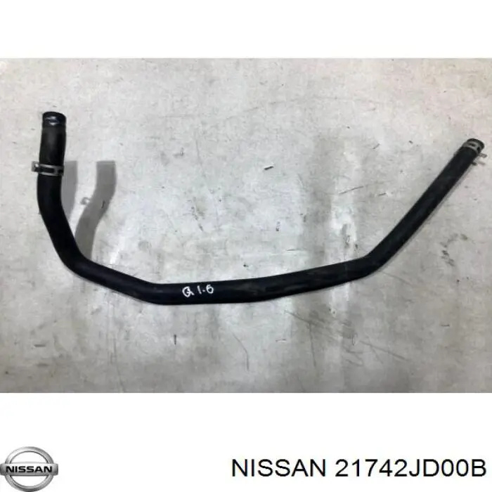 Купити 21742JD00B Nissan/Infiniti Шланг розширювального бачка, нижній
