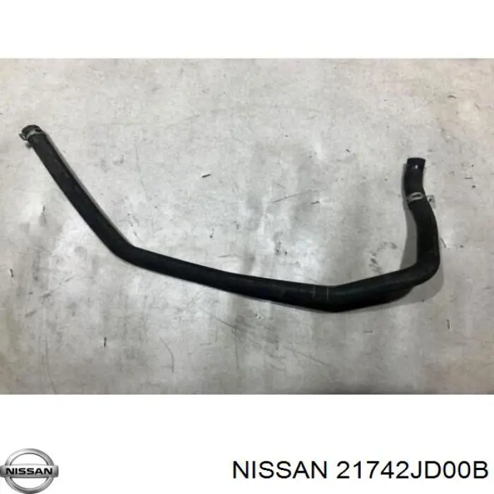 21742JD00B Nissan/Infiniti Шланг розширювального бачка, нижній