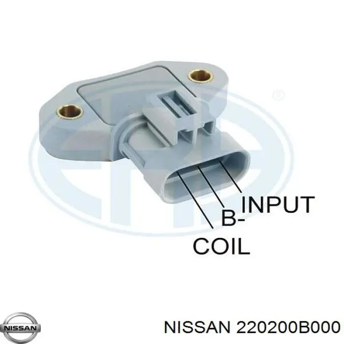 Модуль запалювання, комутатор на Nissan Sunny (N14)