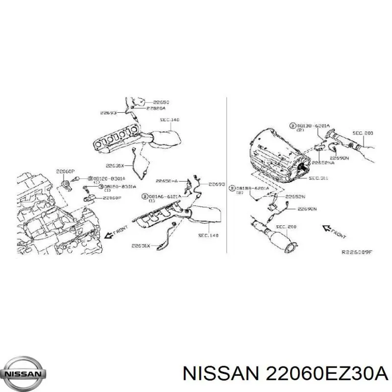  Датчик детонації Nissan Murano 