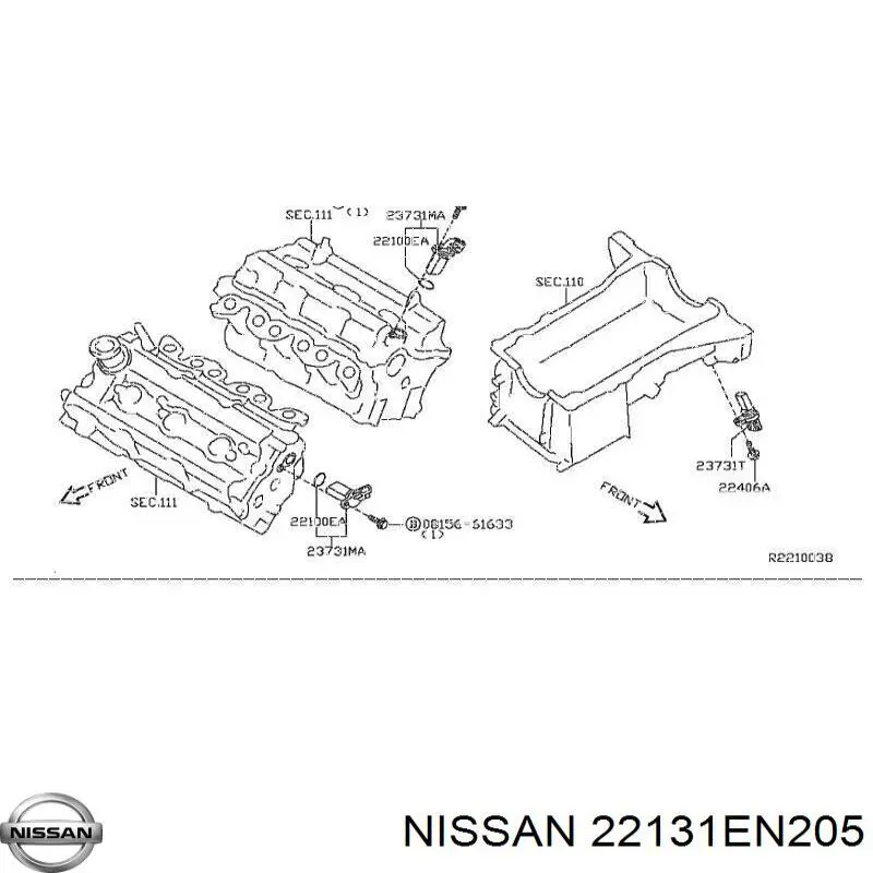 Купити 22131EN205 Nissan/Infiniti 
