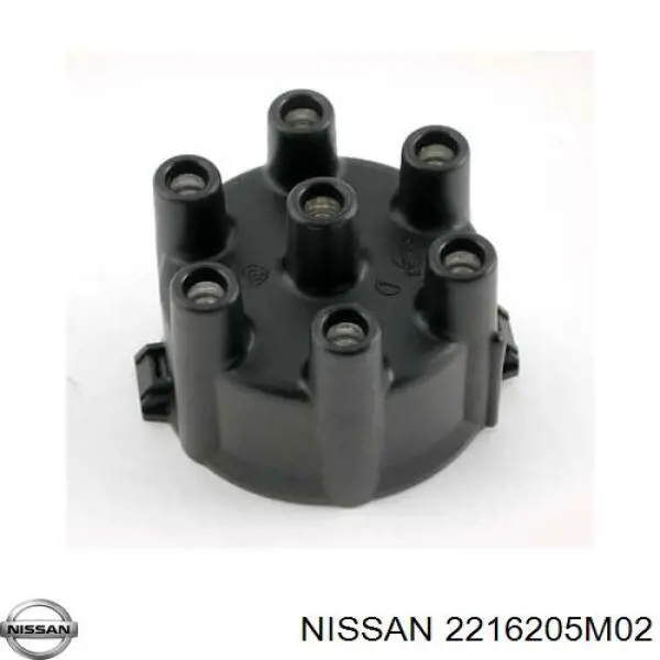2216205M02 Nissan кришка розподільника запалювання/трамблера