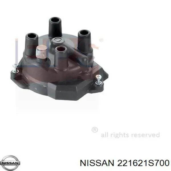Кришка розподільника запалювання/трамблера Nissan/Infiniti 221621S700 ціна, від 13.93 USD