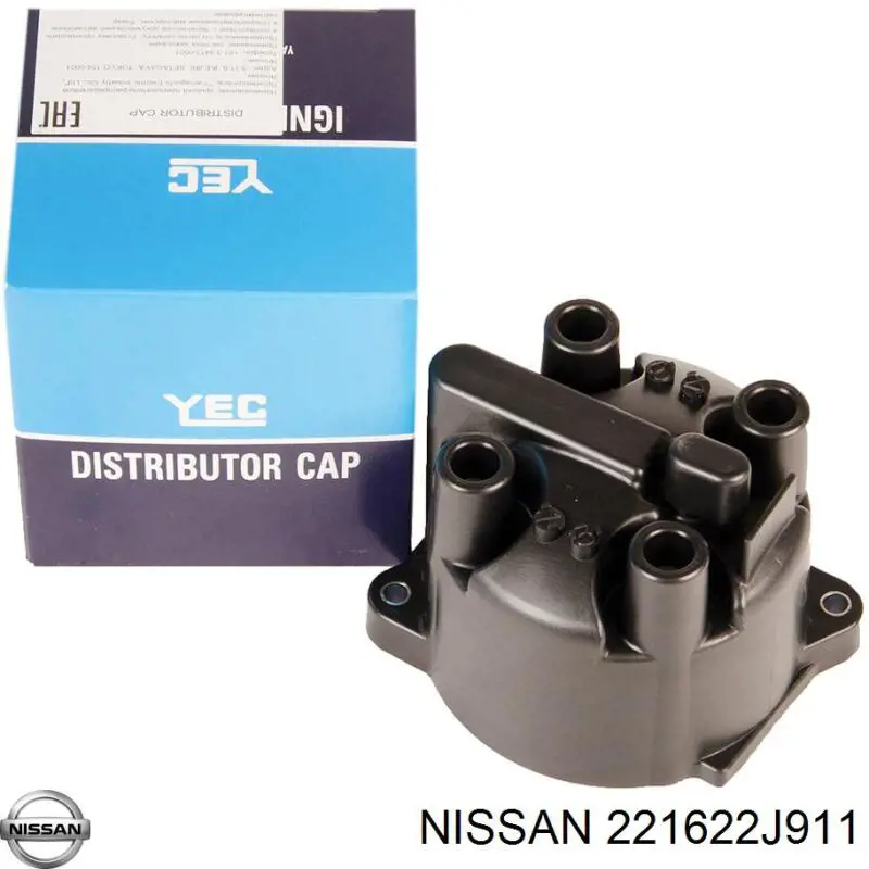 Кришка розподільника запалювання/трамблера Nissan/Infiniti 221622J911 ціна, від 41.44 USD