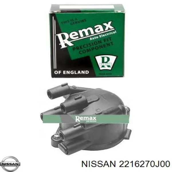 Кришка розподільника запалювання/трамблера Nissan/Infiniti 2216270J00 ціна, від 17.60 USD