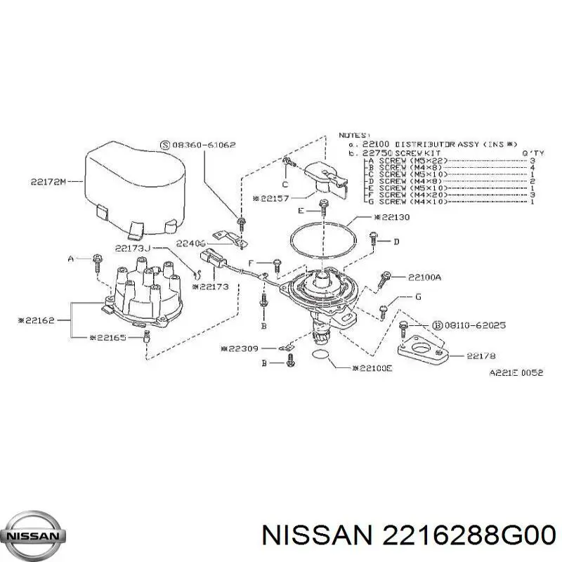 Трамблер Ford F3XY12106A