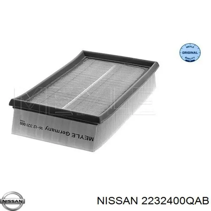 Купити 2232400QAB Nissan/Infiniti Автомобільний фільтр повітря