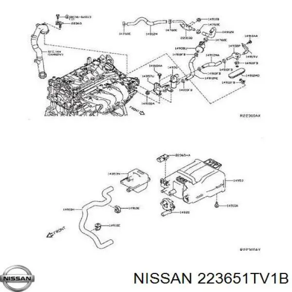 MAP сенсор Nissan/Infiniti 22365JA10A ціна, від 10.24 USD