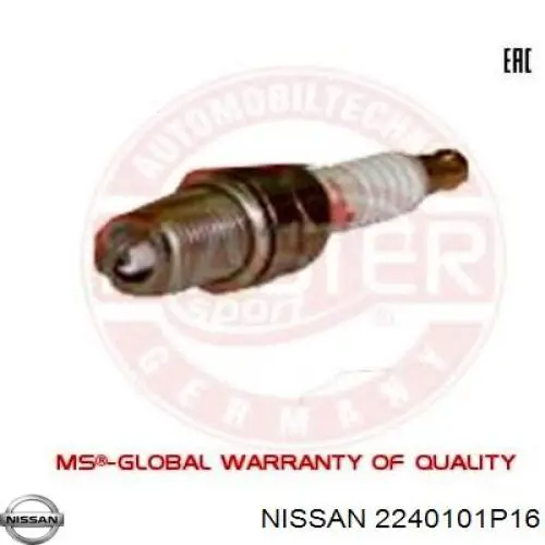 Свічки запалювання 2240101P16 Nissan/Infiniti